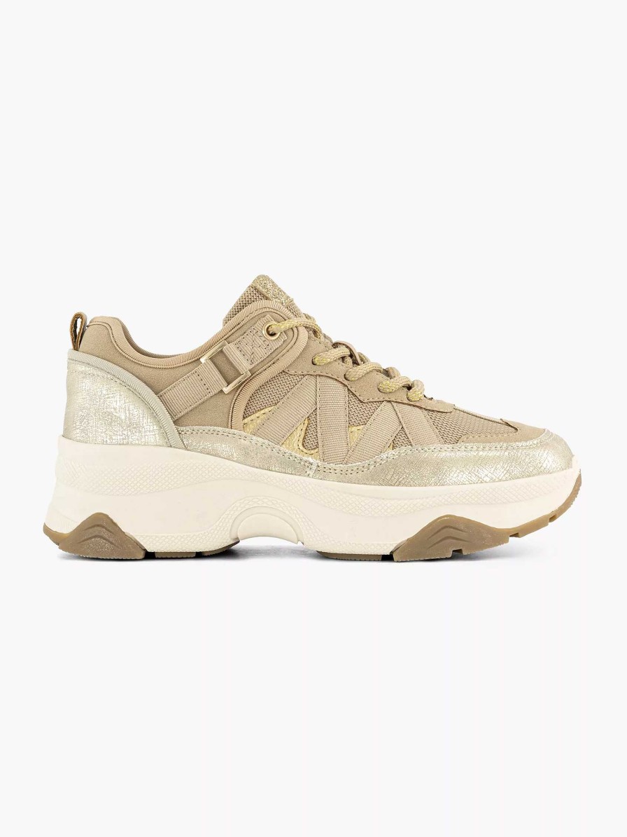 Dames Oxmox Sneakers | Chunky Sneaker Beige